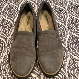 Clarks suede loafer